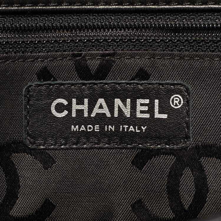 Pre Owned Chanel Classic Single Flap Medium Studded Quilted Leather Shoulder Bag