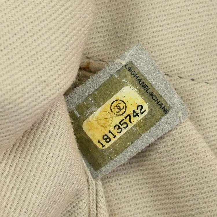 Pre Owned Chanel Pink Calfskin Tote Drawstring Handbag