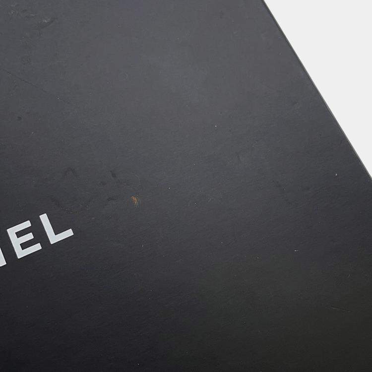 Pre Owned Chanel Cambon Black Lambskin Leather Wallet on Chain Bag