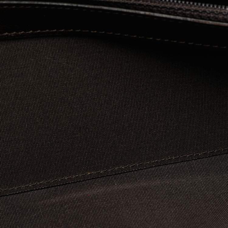 Pre Owned Chanel CC Brown Python Continental Wallet