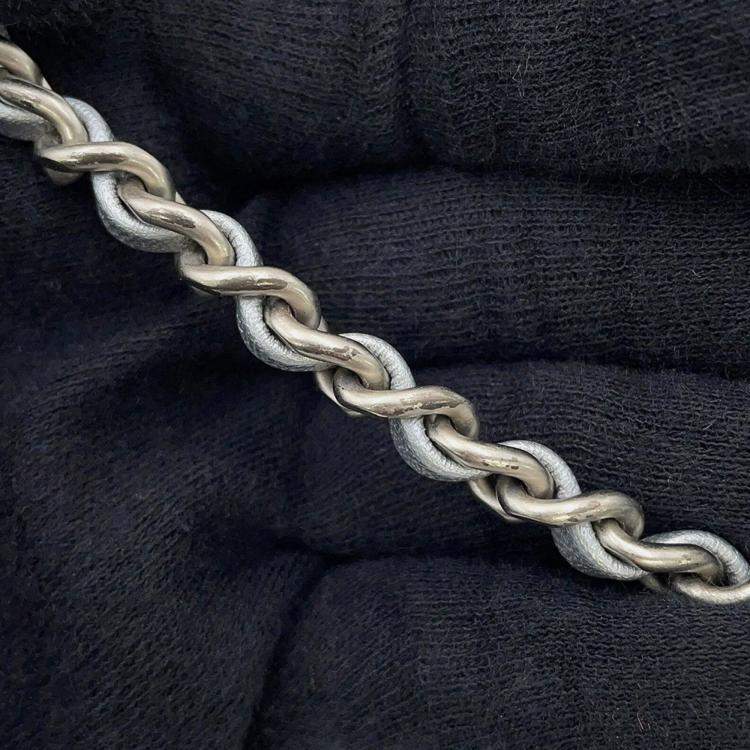 Pre Owned Chanel Matelasse Coco Mark Leather Backpack