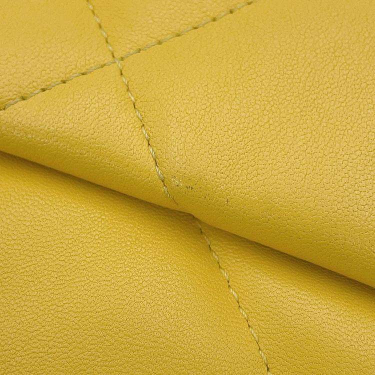 Pre Owned Chanel Chain Shoulder Bag Chanel19 Matelasse Coco Mark Flap Lambskin