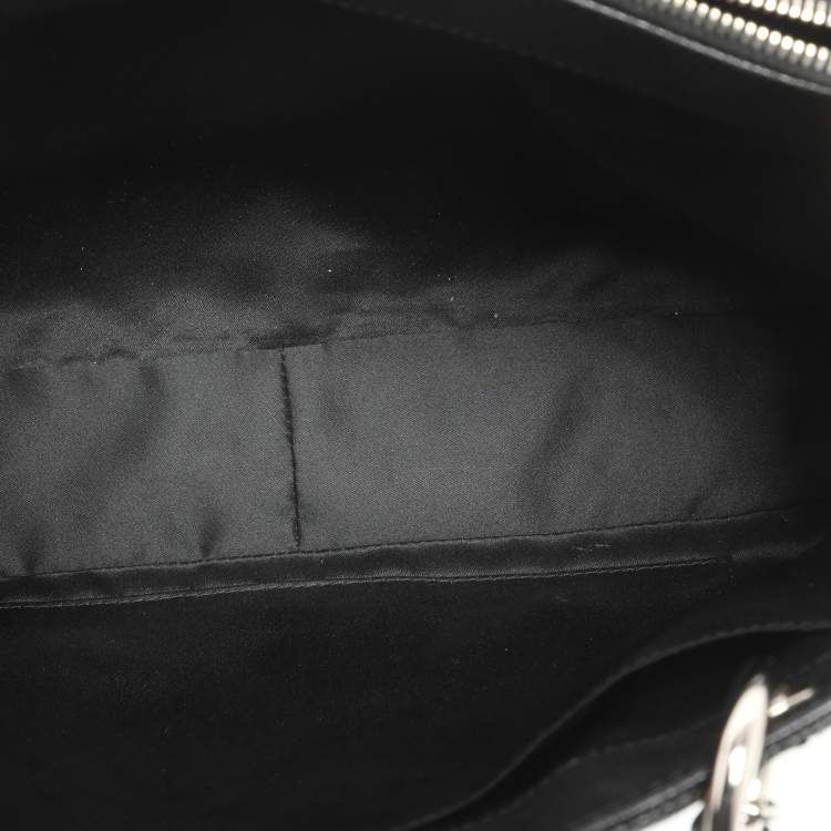 Pre Owned Chanel GST Black Caviar Leather Shopper Tote