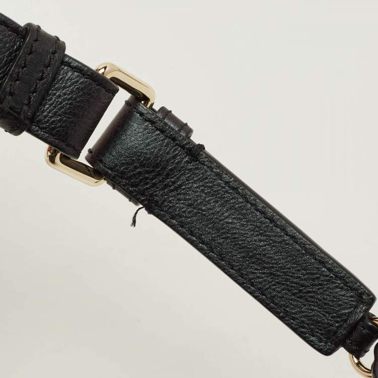 Pre Owned Chanel All About Waist Metallic Quilted Caviar Leather Belt Bag