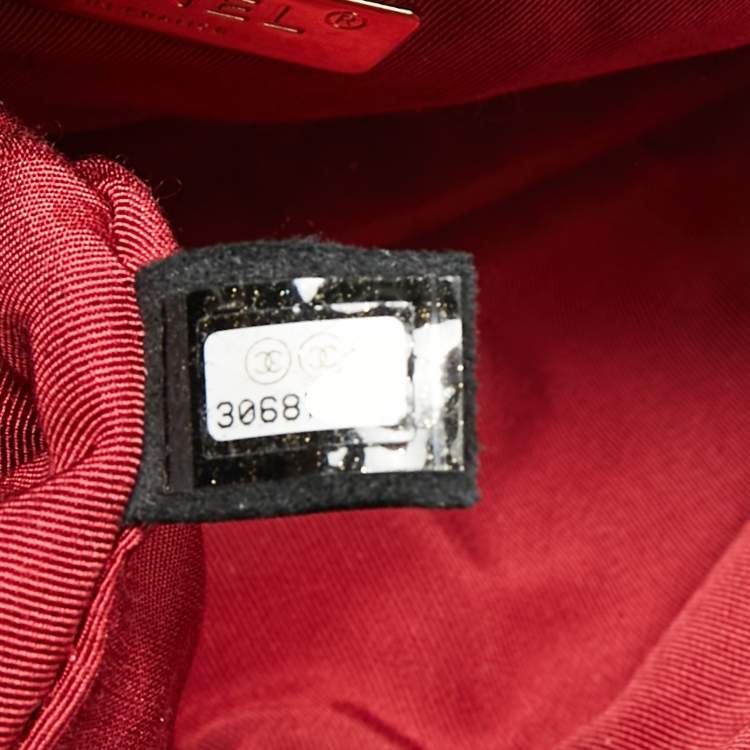 Pre Owned Chanel 19 Large Black Quilted Leather Flap Bag