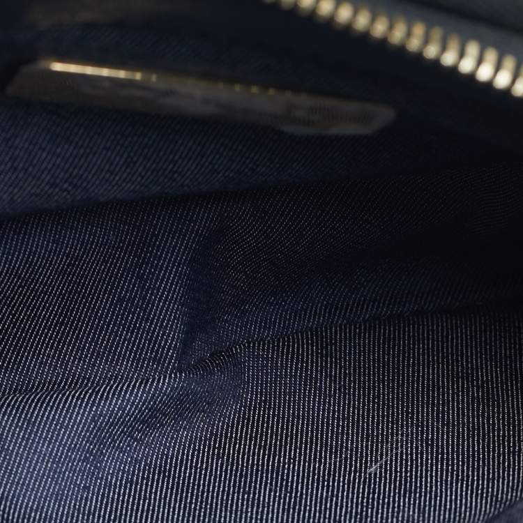 مملوكة مسبقًا Chanel CC Mania Double Zip Black Leather Waist Belt Bag