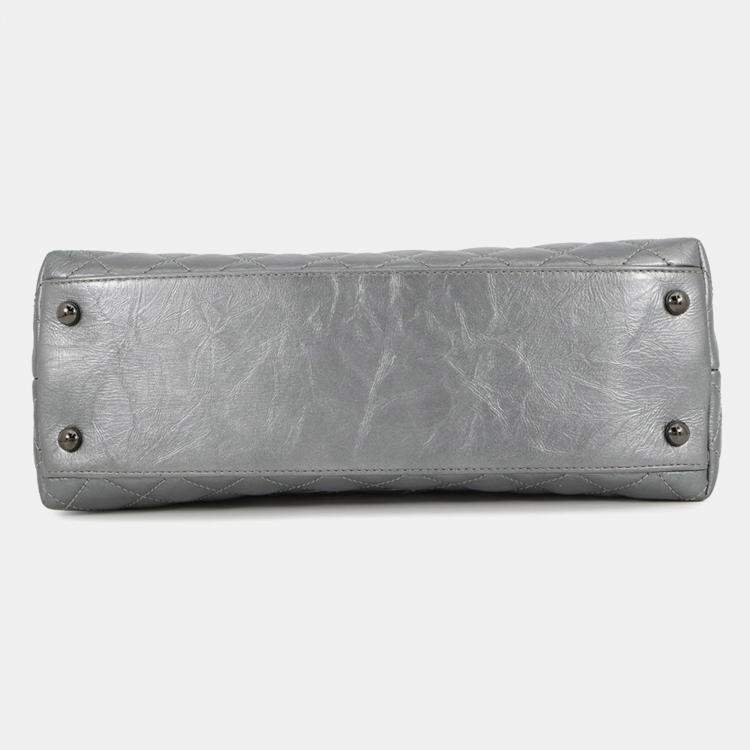 مملوكة مسبقًا Chanel Matelasse Handbag With Coco Mark And Handle In Calf Leather