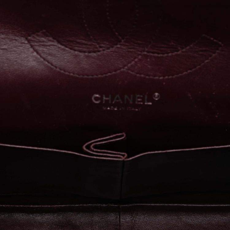 Pre Owned Chanel Black Jumbo Classic Caviar Double Flap