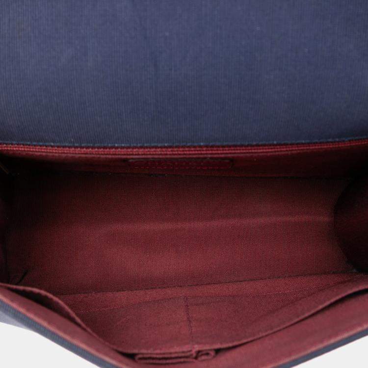 مملوكة مسبقًا Chanel Blue Medium Quilted Lambskin Ballerine Flap