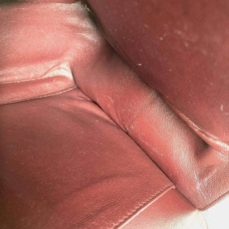 Pre Owned Chanel Double Flap Cc Coco Mark Matelasse Quilted 30 Bag With Chain Crossbody Chain Bag Shoulder Caviar Skin Black