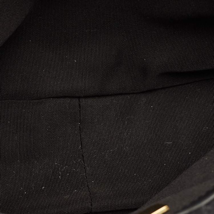 Pre Owned Chanel 19 Small Ombre Grey Quilted Wool and Leather Flap Bag