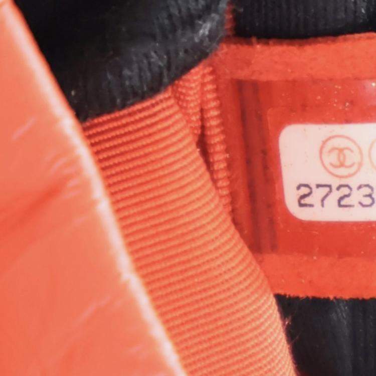 Pre Owned Chanel Crumpled Red Calfskin Gabrielle Backpack