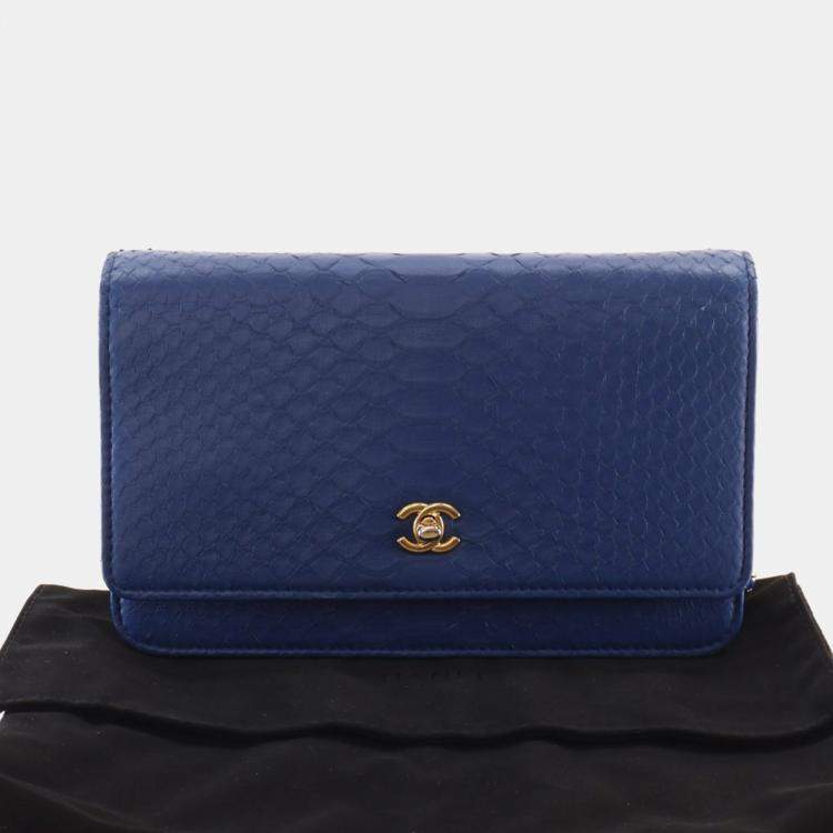 Pre Owned Chanel Python Wallet On Chain (WOC)