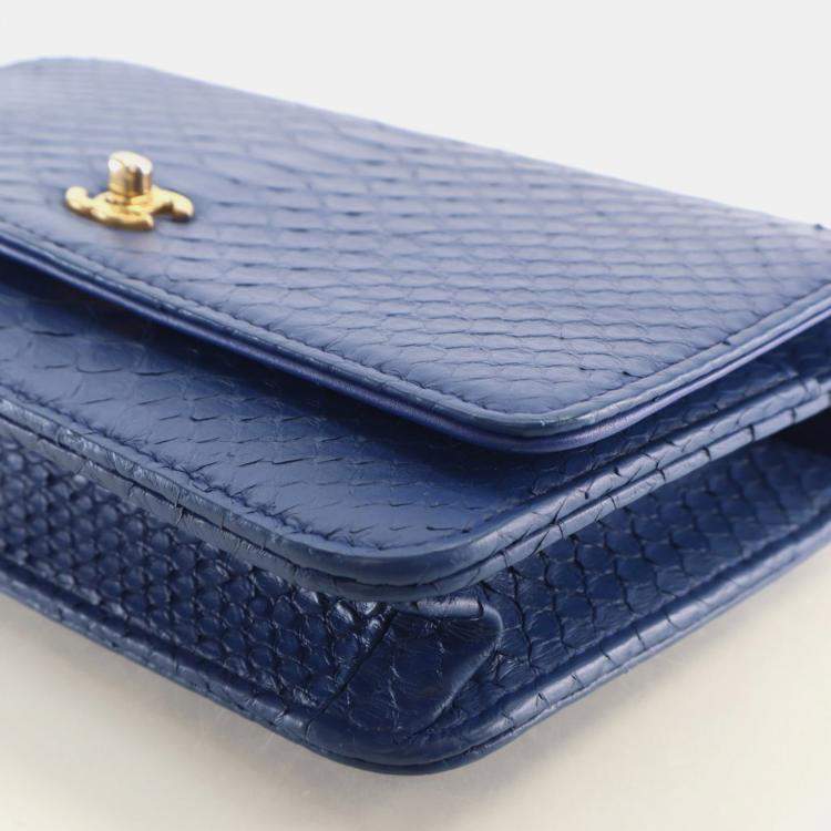 Pre Owned Chanel Python Wallet On Chain (WOC)