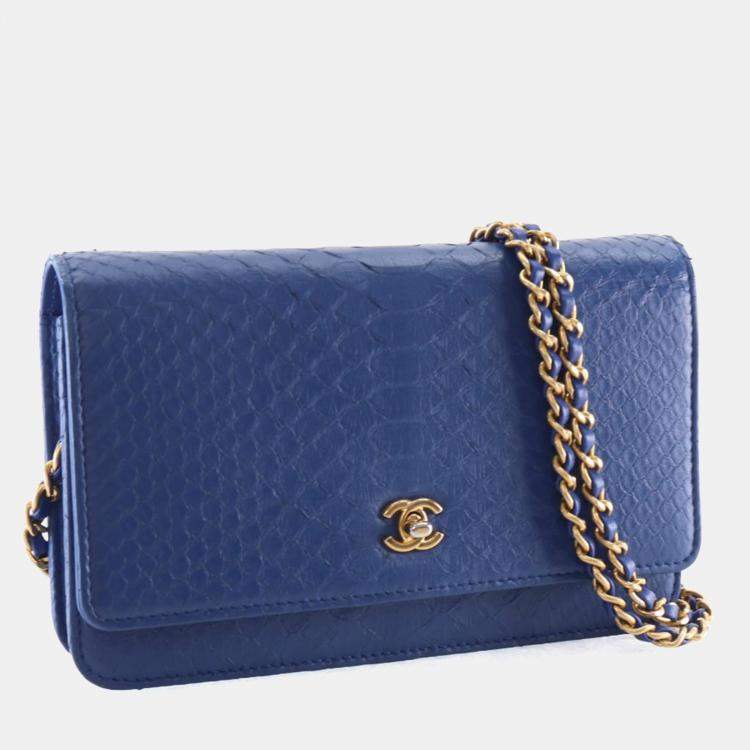 Pre Owned Chanel Python Wallet On Chain (WOC)