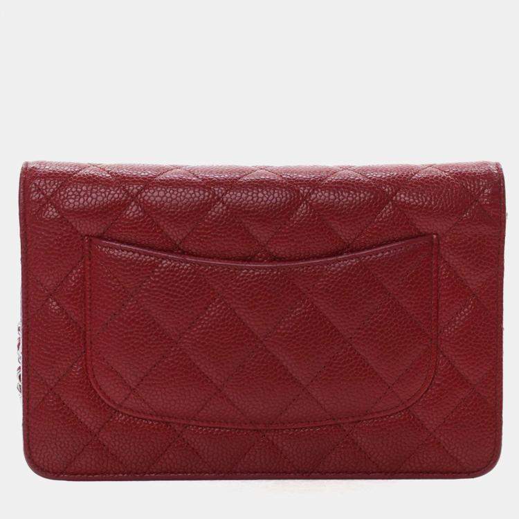Pre Owned Chanel Caviar Wallet On Chain (WOC)