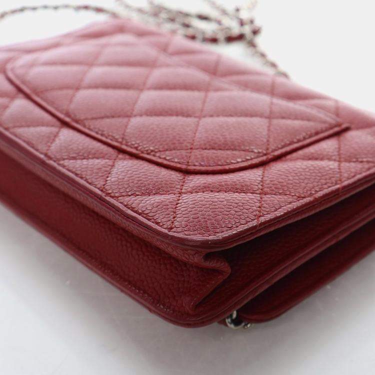 Pre Owned Chanel Caviar Wallet On Chain (WOC)