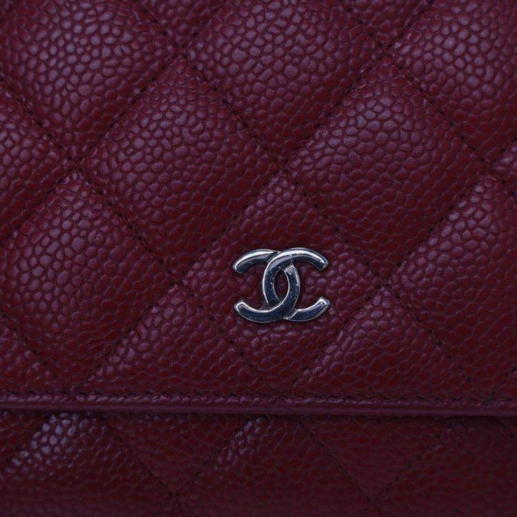 Pre Owned Chanel Caviar Wallet On Chain (WOC)