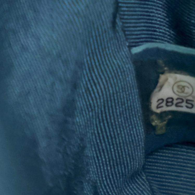 Pre Owned Chanel Mini Lambskin Curved Shoulder Bag