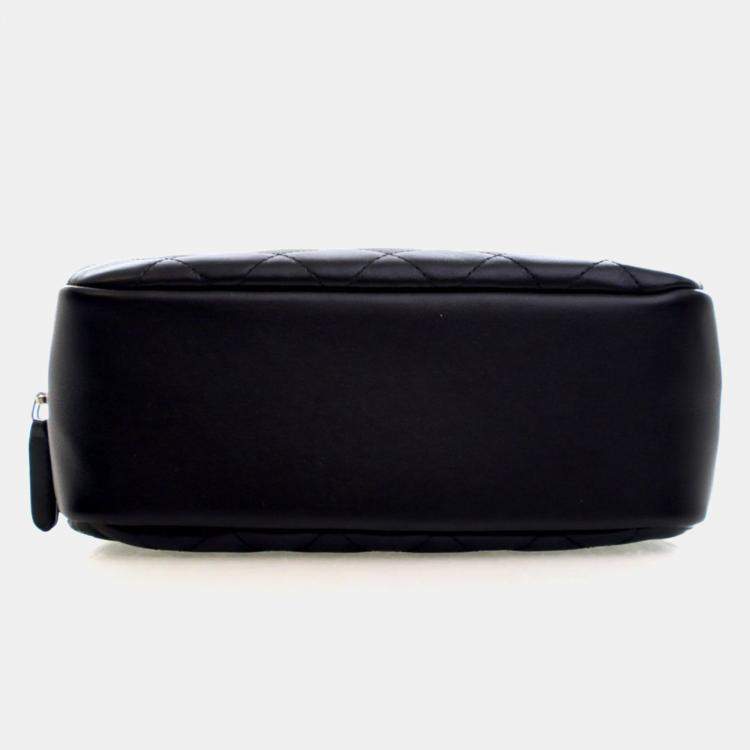 Pre Owned Chanel Lambskin Cosmetic Case