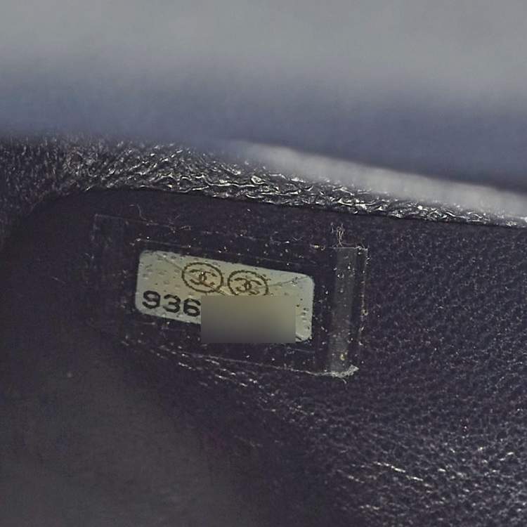 Pre Owned Chanel Classic Double Flap Medium Multicolor Tweed Shoulder Bag