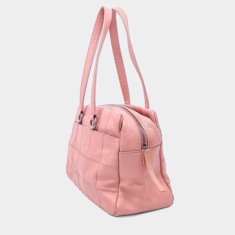 مملوكة مسبقًا Chanel Pink Leather Chanel Doctor Bag