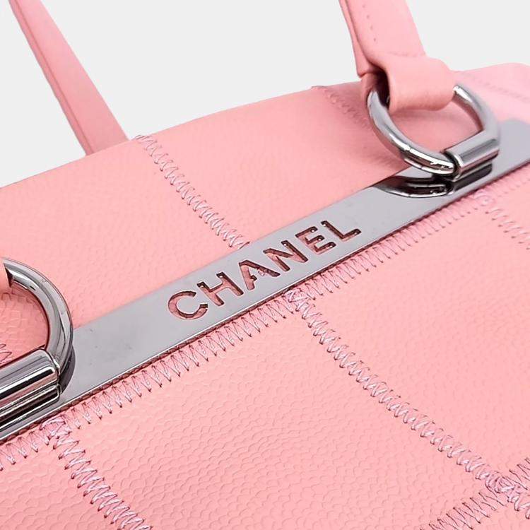 مملوكة مسبقًا Chanel Pink Leather Chanel Doctor Bag