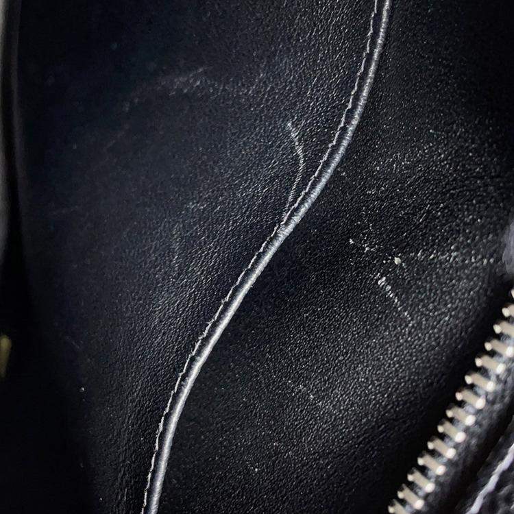 Pre Owned Chanel Medallion Tote Black Caviar Leather