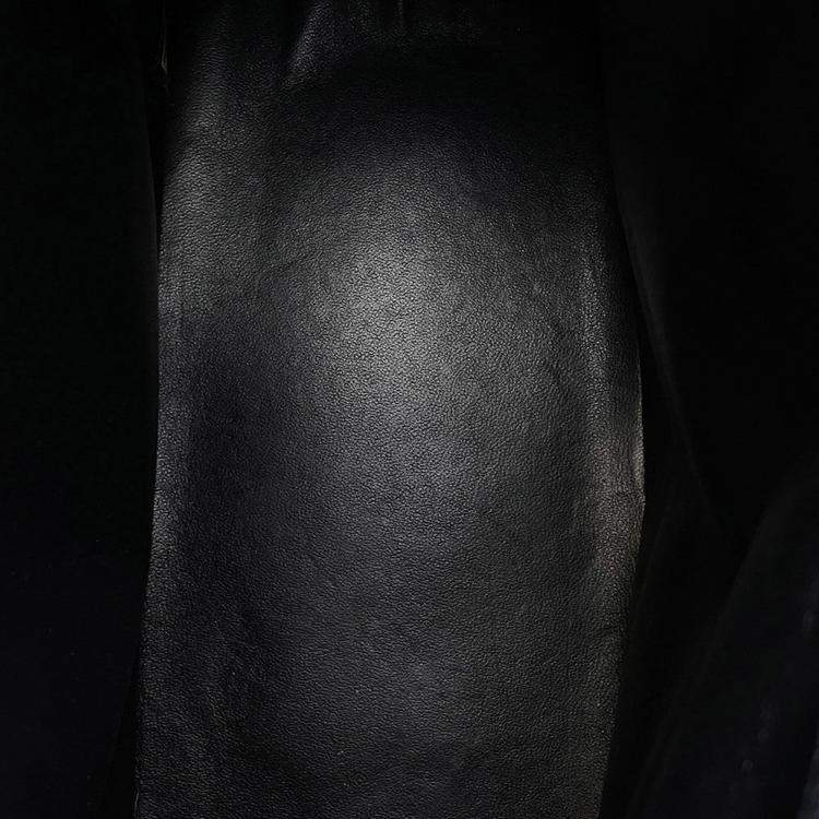 Pre Owned Chanel Medallion Tote Black Caviar Leather