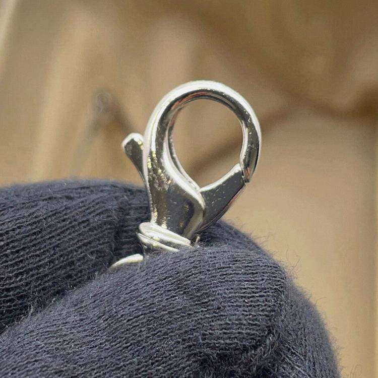 Pre Owned Chanel Matelasse Chaintote Bag Ivory Caviar Leather