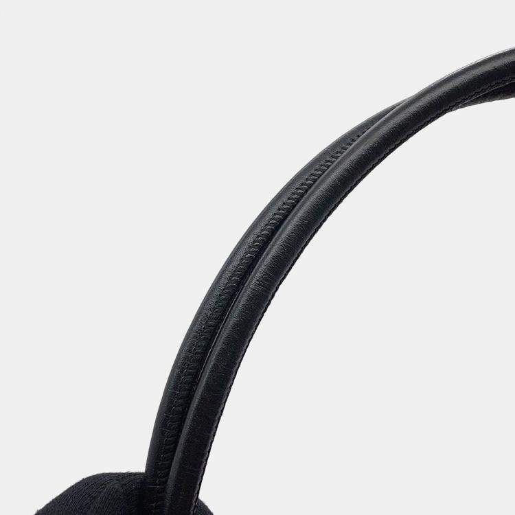 Pre Owned Chanel Cambon Line Large Tote Pink/Black Leather Size Large