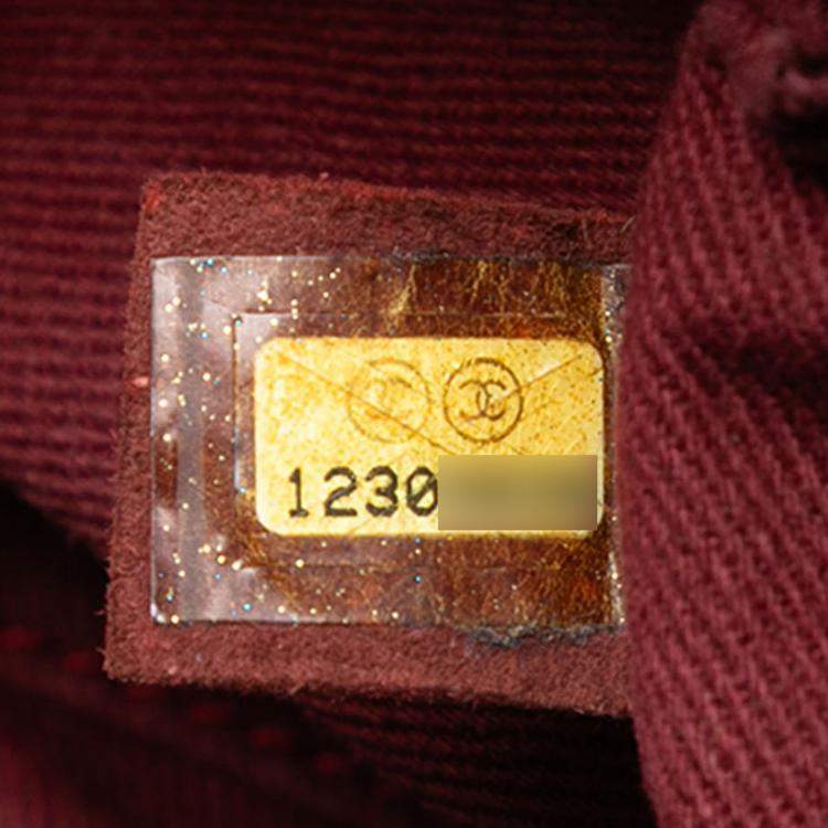 Pre Owned Chanel Black CC Caviar Tuck Tote