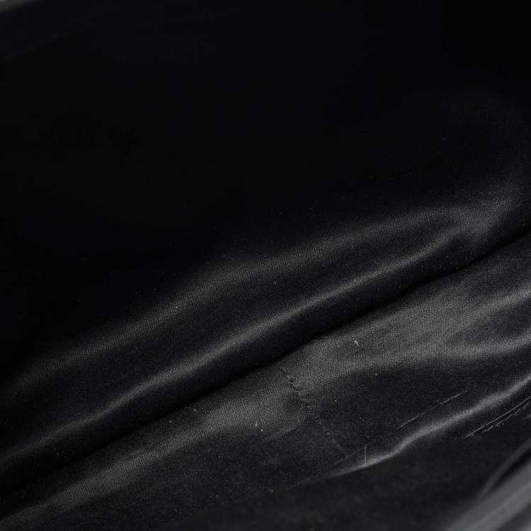 Pre Owned Chanel Grand Shopper Black Quilted Caviar Leather Tote