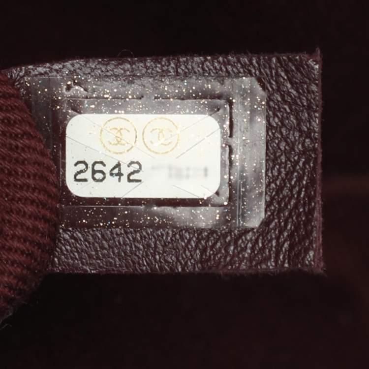 Pre Owned Chanel Coco Envelope Black Chevron Leather Flap Bag