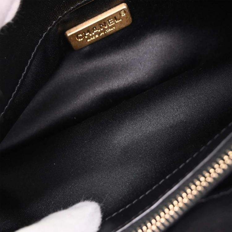 Pre Owned Chanel Black Sequins Dare To Disturb Shoulder Bag