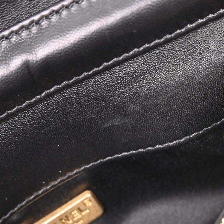 Pre Owned Chanel Black Sequins Dare To Disturb Shoulder Bag