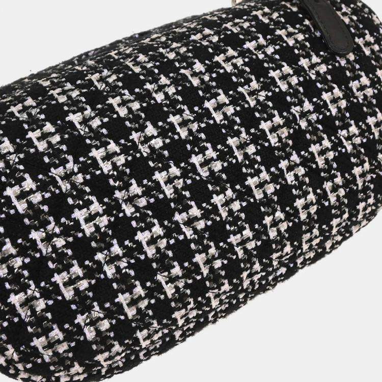 Pre Owned Chanel Black Tweed Urban Spirit Backpack