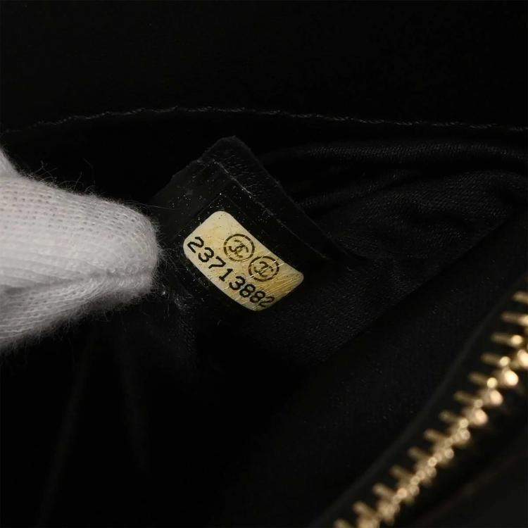 Pre Owned Chanel Black Sequins Dare To Disturb Shoulder Bag