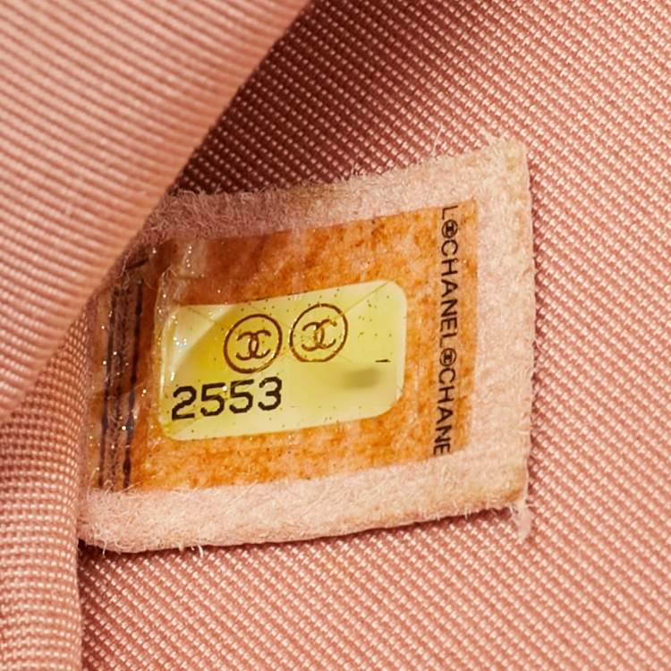 مملوكة مسبقًا Chanel Boy Medium Pink Quilted Caviar Leather Flap Bag