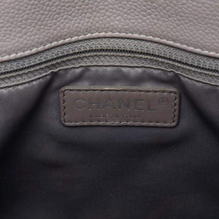 Pre Owned Chanel Caviar Grand Shopping Tote
