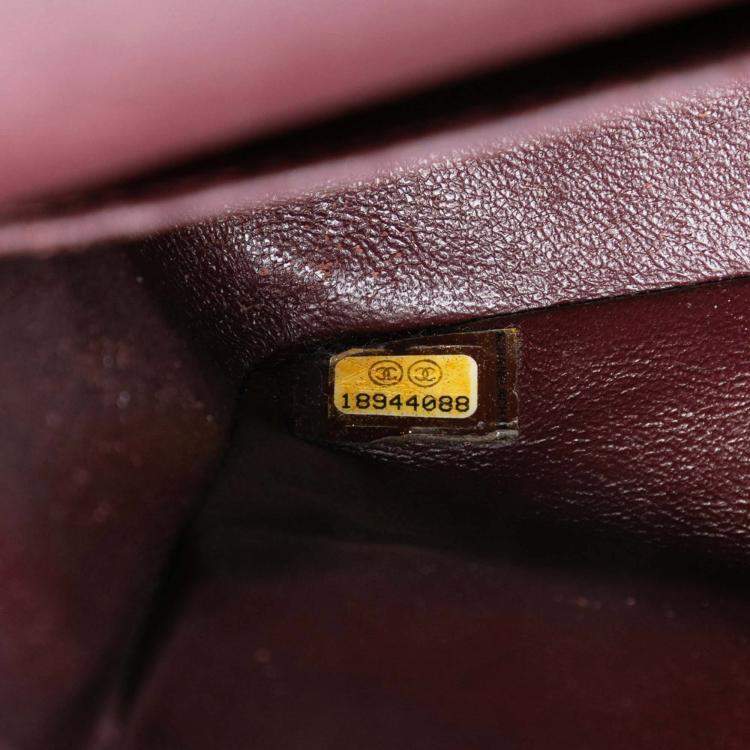 مملوكة مسبقًا Chanel Black Medium Classic Caviar Double Flap