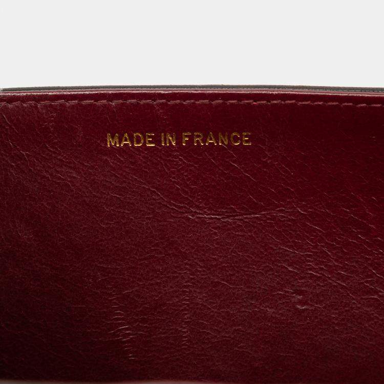 Pre Owned Chanel Black CC Quilted Lambskin Full Single Flap