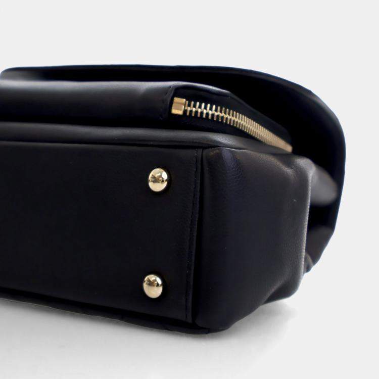 Pre Owned Chanel Small Caviar Business Affinity Top Handle Bag