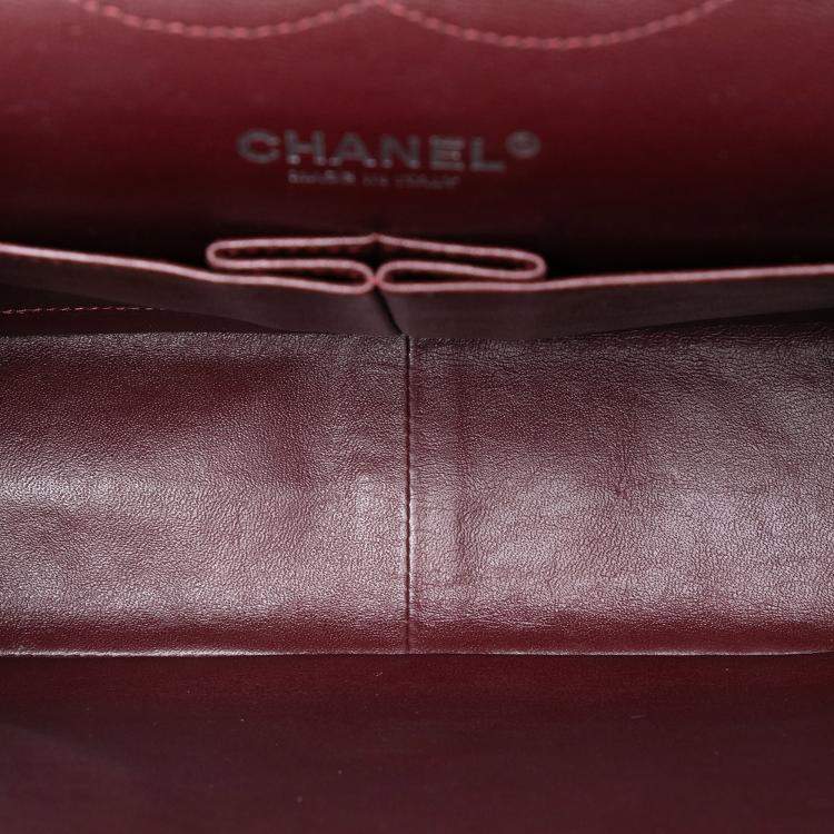 Pre Owned Chanel Black Jumbo Classic Lambskin Double Flap