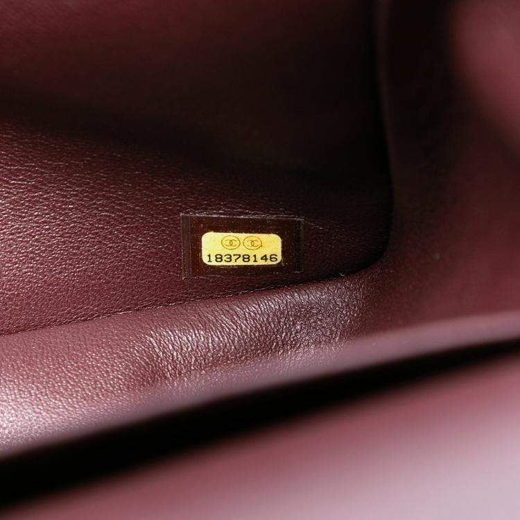 Pre Owned Chanel Black Jumbo Classic Lambskin Double Flap