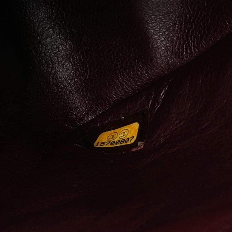 Pre Owned Chanel Black Jumbo Classic Caviar Double Flap