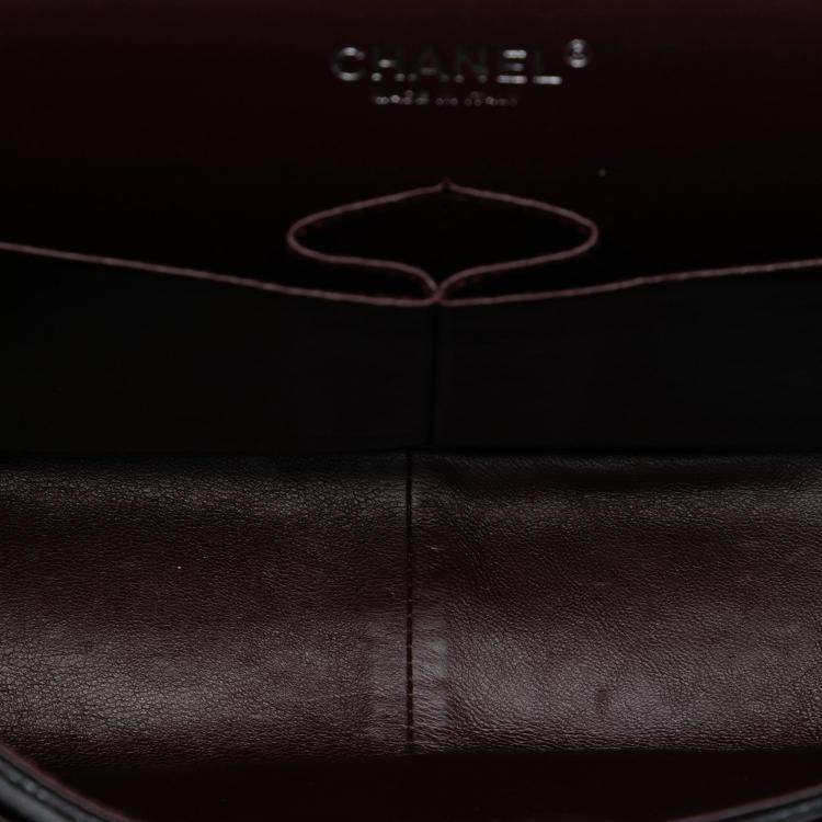 Pre Owned Chanel Black Jumbo Classic Caviar Double Flap