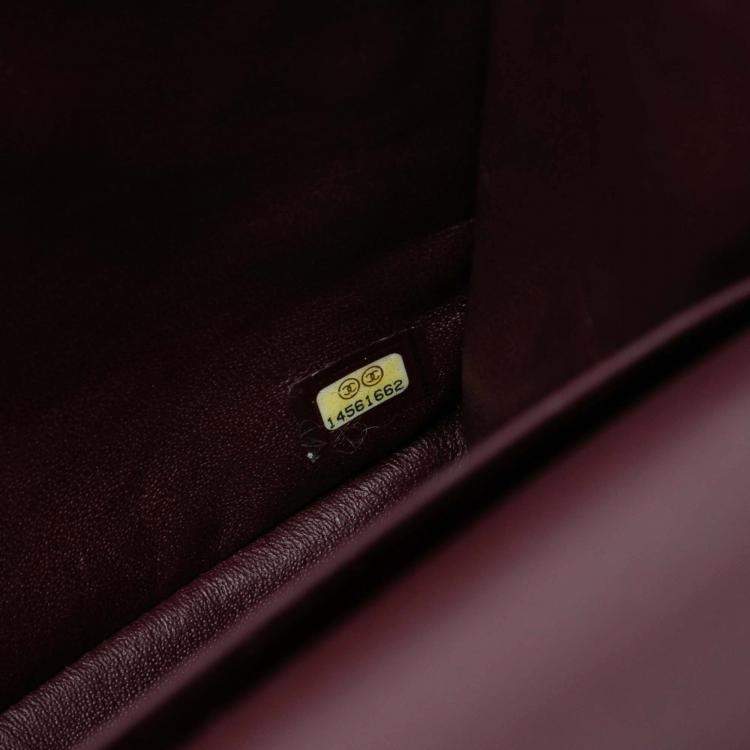 Pre Owned Chanel Black Jumbo Classic Lambskin Double Flap