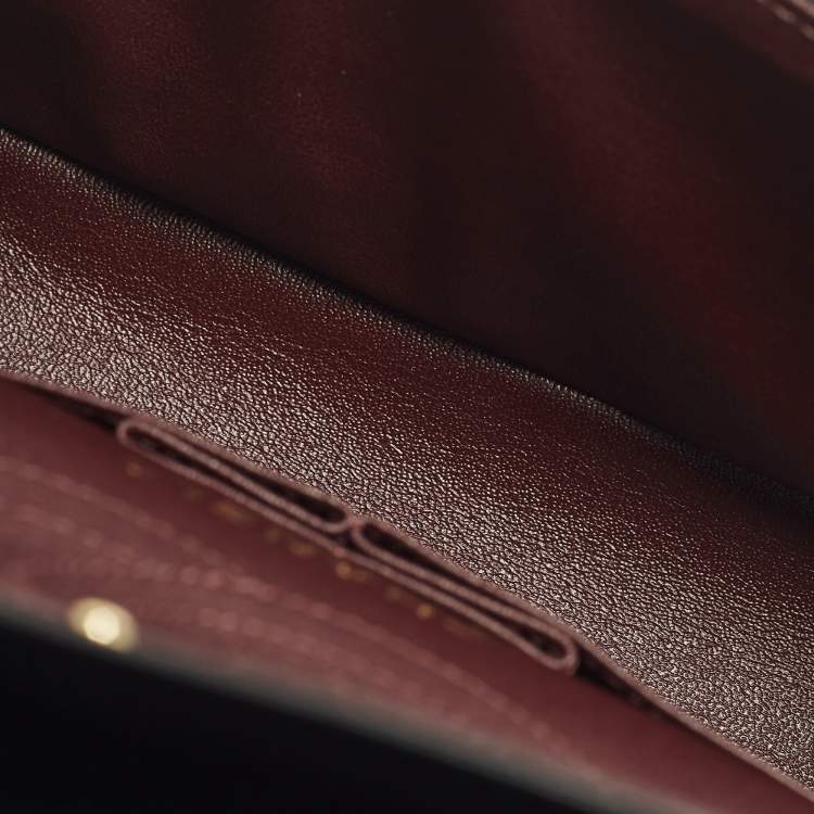 Pre Owned Chanel Reissue 2.55 Mini Black Chevron Aged Leather Flap Bag