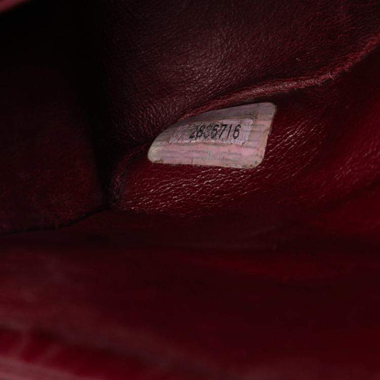 Pre Owned Chanel Black Medium Classic Lambskin Double Flap